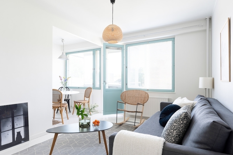 Private balcony & free parking in trendy Kallio