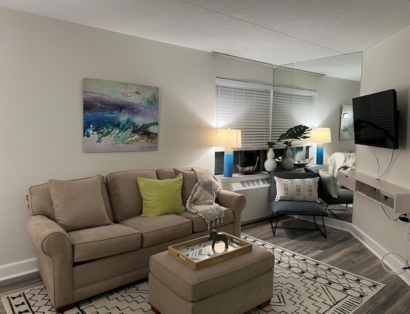 Clean 1 BD apt with Free Wi-Fi and parking