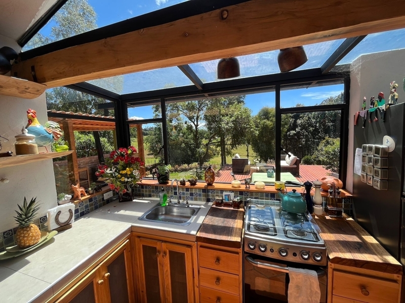 Two enchanting cabins with views and trails