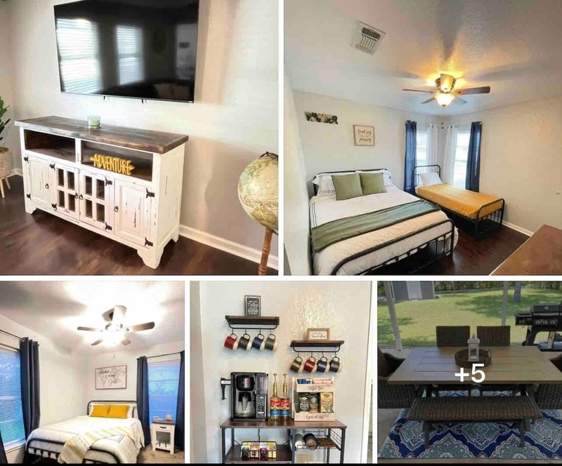 River walk | Down town | BBQ PIT | Covered Patio