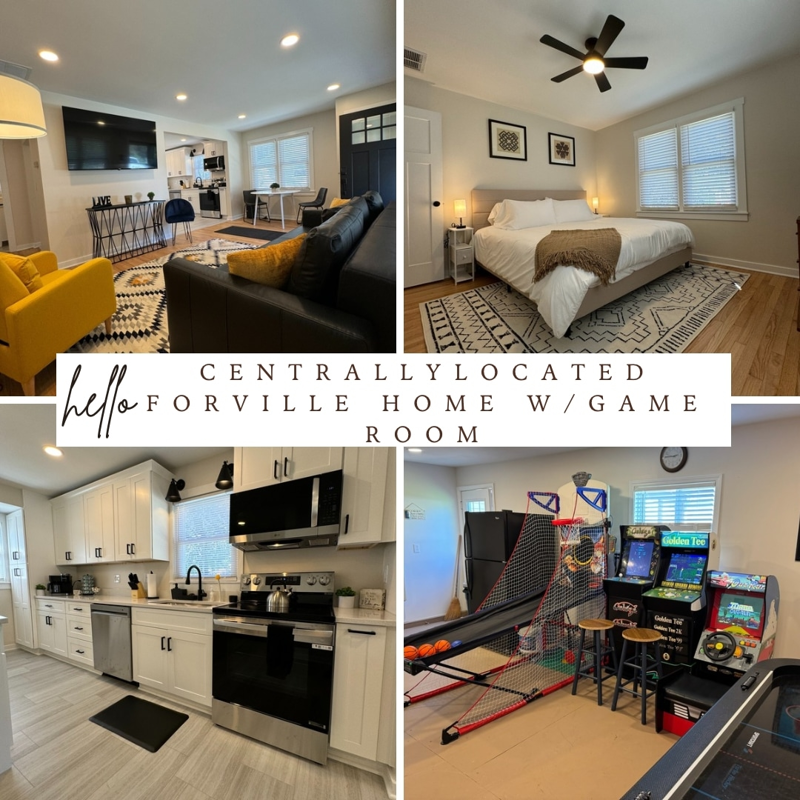 Stylish 2BR Getaway w/ Garage Game Room, Fortville