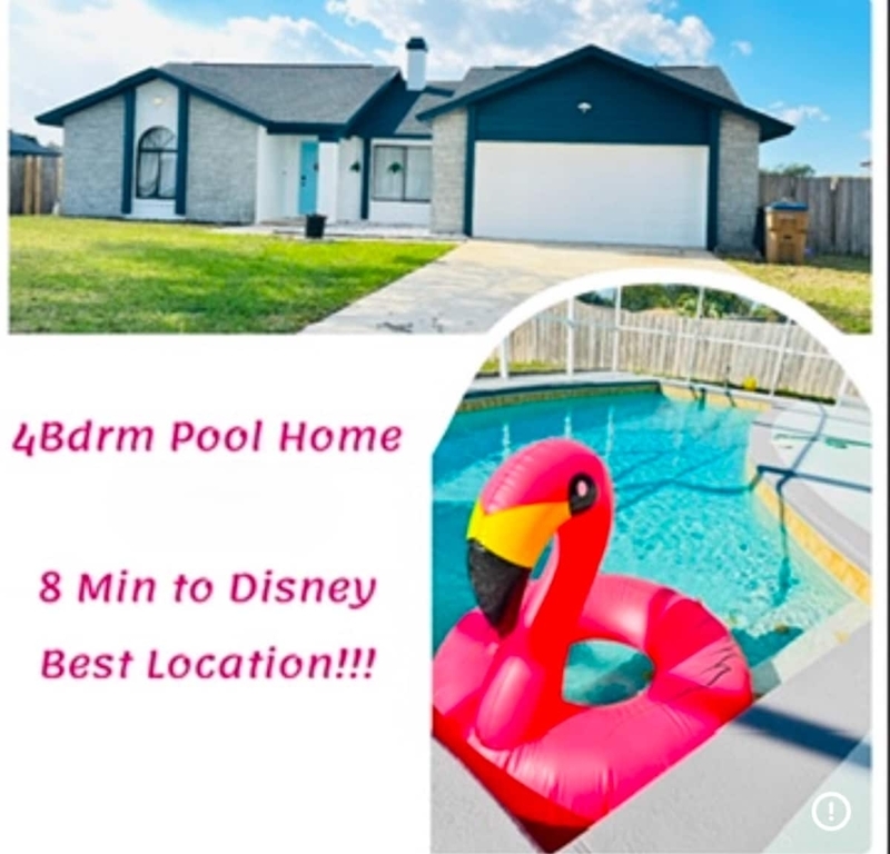 FL Palm Vibes-4 Bdrm Pool- Perfect for Family