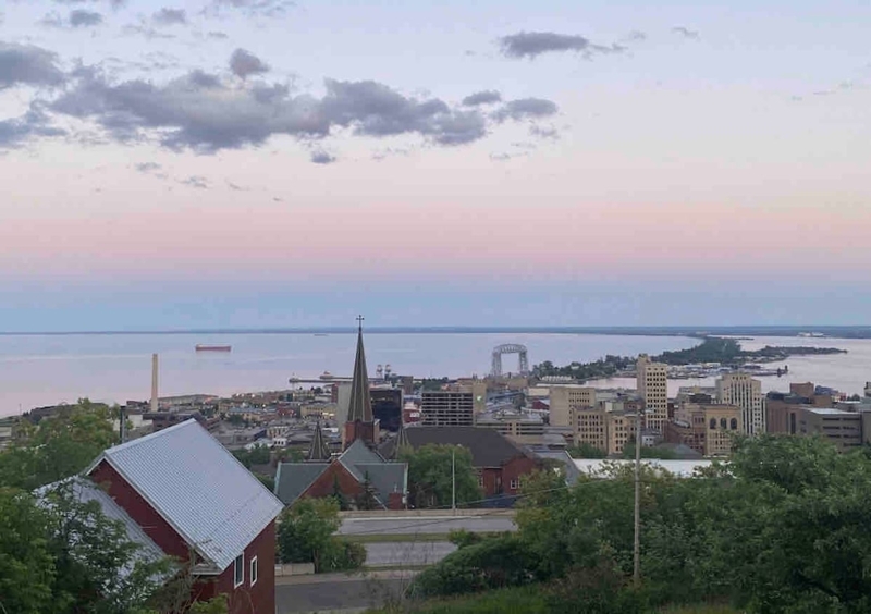 Panoramic View of Lake Superior