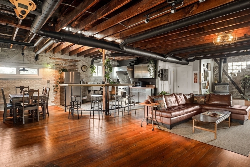 Unique 2-BDR Historic Warehouse Loft with Terrace!