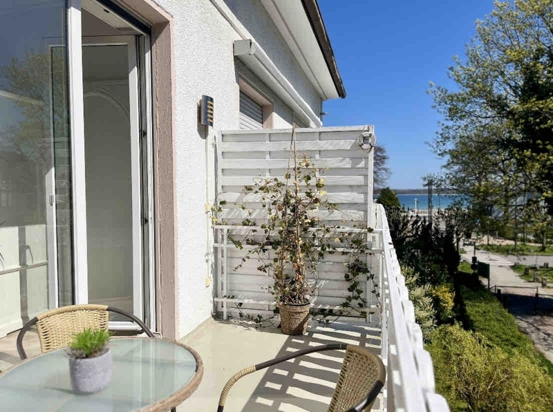 🏝Gemütliches Studio am Strand + Meerblick & Balon