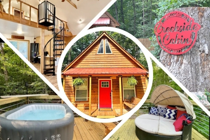 *RomanticCabin *HotTub *LakeAccess *OutdoorLiving