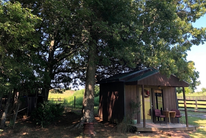 Hummingbird Haven Cabin at Kingdom Acres