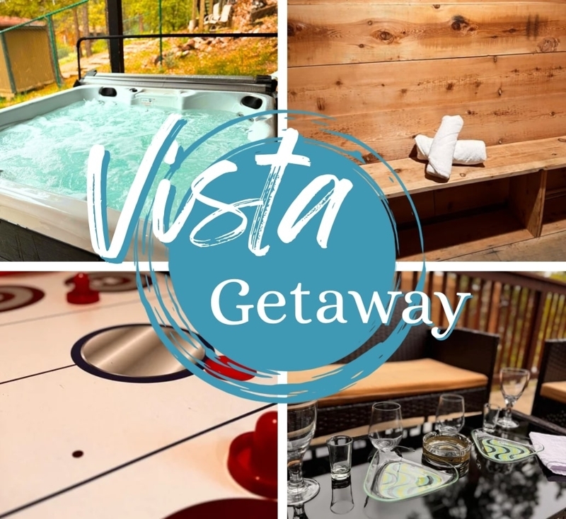 Vista Getaway | Spa | Sauna | BBQ |Village