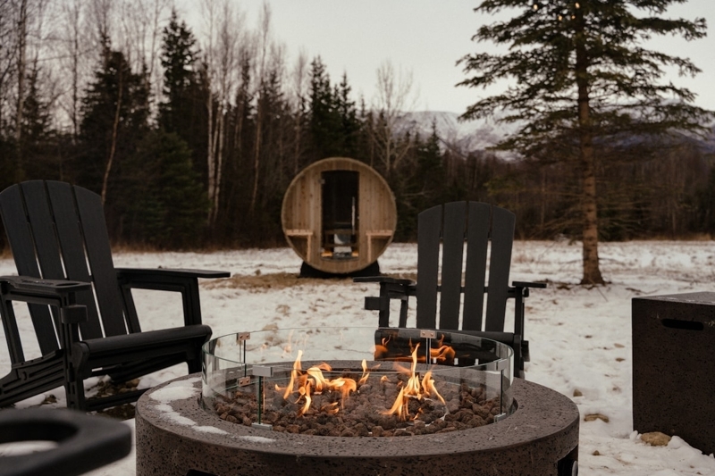 Barrel sauna & Northern lights getaway