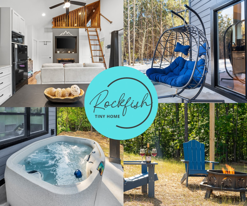Rockfish Tiny Home: Hot Tub/Fire-pit/Wineries