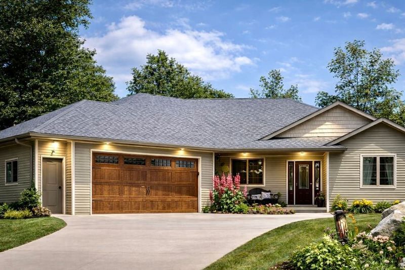 Enjoy an attached garage for parking 2 vehicles out of the elements, making unpacking/packing up an ease. Home is located along outskirts of town. **UNIQUE access code for each guest stay for added security**
